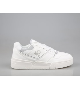 United Colors Of Benetton BNl-10081 Beyaz Gri Unisex Sneakers