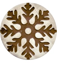 Ahşap Mobilya Kulp 3.8 Cm Kar Tanesi Desenli Çekmece Kulpu