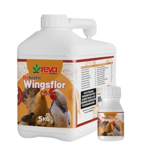 Rebiotic Wingsflor-Et ve Yumurta Verimini Artırıcı Yem Katkısı-5 Litre