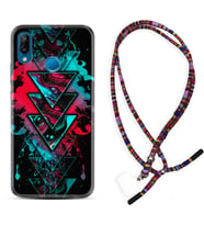 Huawei P20 Lite Mate 10 20 Lite Pro P40 Lite KılıfBoyun Asklı Rasta Silikon Down 1719
