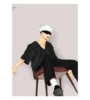 Gojo Satoru Tablo Ahşap Poster Dekoratif
