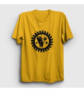 Presmono Unisex Sarı Logo Brand New Heavies T-Shirt 490437tt (Sarı)