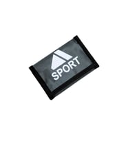 Bez Cüzdan Cırt Cırtlı Kapak Fermuarlı Para Bölme İnterpeks Kumaş Sport Baskılı GRİ