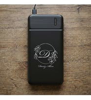 BK Gift Kişiye Özel İsimli 10.000 mAh Powerbank PB-4011 -8, LED Göstergeli Taşınabilir Şarj Cihazı, Kurumsal Hediye