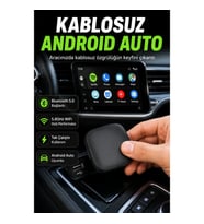 Android Auto Kablosuz Adaptör Bluetooth 5.0 5.8GHz WiFi Destekli USB Bağlantılı Yeni Nesil