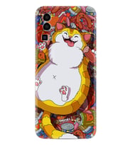 General Mobile GM 23 Kılıf Silikon Desen Özel Seri Tombul Kedi 1739