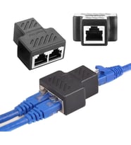 Lexroo Parcbeny P-26130 Ethernet Splitter 1 ila 2 RJ45 Ağ Kablosu Adaptörü