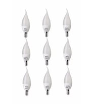 Tasarruflu 6 Watt LED Buji Mum Ampul 10 ADET Avize Ampulü
