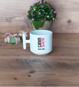 Yengeye Hediye Kupa Bardak T Kulplu Yengeye Anneler Günü Hediyesi