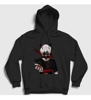Presmono Unisex Beyaz Hand Anime Tokyo Ghoul Kapüşonlu Sweatshirt 136679tt (Siyah)