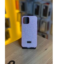 İPhone 12 Pro Max Uyumlu Taş Desenli Silikon Yumuşak Kılıf (Pembe)