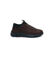 Bestello Bağcıklı Kauçuk Casual 020-1400 Erkek Ayakkabı (Kahverengi)