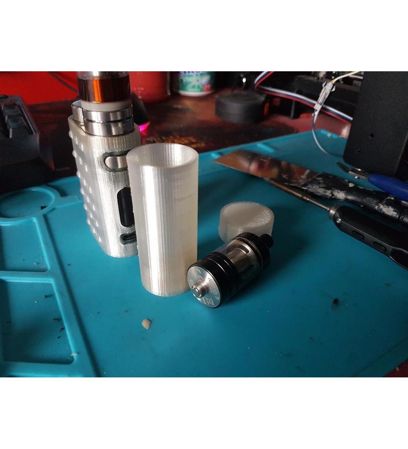 Remix Case Eleaf Istick Pico 75 W Tc Ve Melo 3 Tank Tutucu Plastik Aparat