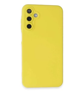Galaxy A05S Kılıf Nano içi Kadife Silikon - Sarı