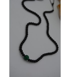 STONEAGE JEWELLERY Malahit ve Oniks Kolye
