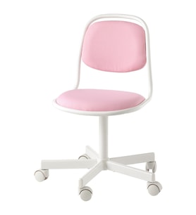 Çocuk Çalışma Sandalyesi, Beyaz-Vissle Pembe