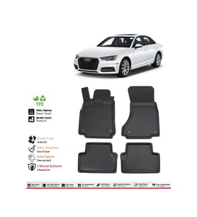 Audi A4 2021 Model 4D Havuzlu Paspas