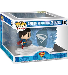 Funko Pop Moment: Superman And Fortress Of Solitude, Oyuncak Figür (Krem)