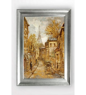 GÜMÜŞ ÇERÇEVELİ TABLO A1406