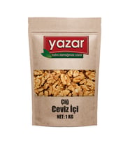Yazar Kuruyemiş Ceviz İçi (Artvin Cevizi Organik)  1 Kg
