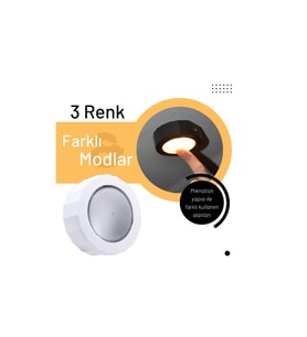 Tekne için Mıknatıslı Dokunmatik Beyaz Led Atmosfer Lamba