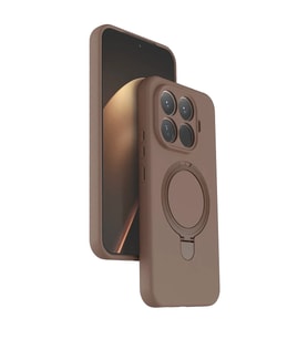 Xiaomi Mi 15T Pro Regal Magsafe Standlı Kapak - Çöl Titanyum
