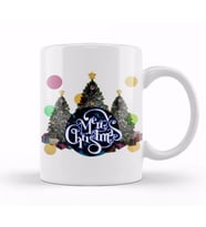 Merry Christmas Yılbaşı Yeni Yıl Konseptli 08 Kupa Bardak Porselen