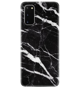 Samsung A02S A03S A10 A12 A13 A21S A22 Kılıf Desenli Silikon Siyah Şerit Mermer 1318