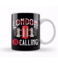Awesome London Is Calling Skyline UK Kupa Bardak Porselen