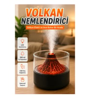 Volkanik Aromaterapi Nemlendirici – Modern Tasarımlı Ortam Cihazı