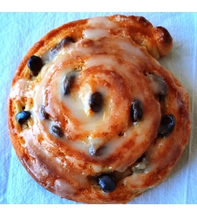 Rosinenschnecken 4 adet - Üzümlü Rulo Dilimi Çörek