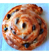 Rosinenschnecken 4 adet - Üzümlü Rulo Dilimi Çörek