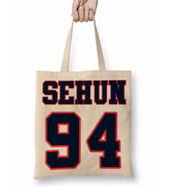 Exo Sehun 94 Bez Çanta Uzun Saplı
