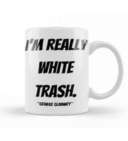George Clooney Quotes Gift  Vintage Retro Rainbow Style Kupa Bardak Porselen