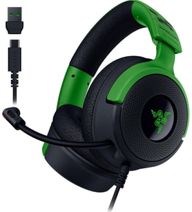 Razer Kraken V4 X Minecraft Edition - Kablolu Usb Pc Oyun Kulaklığı (Triforce 40Mm Sürücüler, Geri Ç (Çok Renkli)