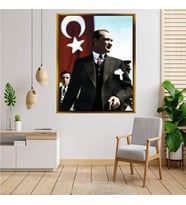 Altın  Çerçeveli tablo ss1647