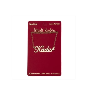 Kader isimli kolye