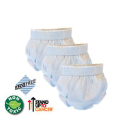 Sema Bebe Sema Baby Lüks Alıştırma Külodu 3 lü Paket 16-22 Kg - Beyaz