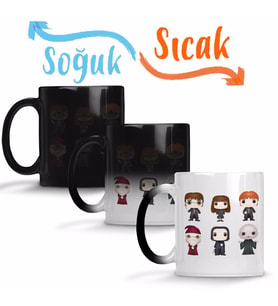 Herry Potter Doll Sihirli Kupa Bardak Porselen