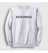 Presmono Unisex Beyaz New Logo Katatonia Sweatshirt 90631tt (Beyaz)