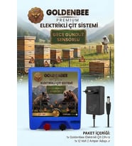 Goldenbee Elektrikli Çit Sistemi Domuz ve Ayı Kovucu 5 Yıl Garanti ( SET-100 )