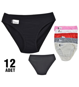 Tutku 12 'li Nevra Bayan Bikini Külot Kombin 0531