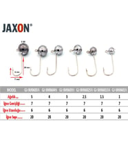 GJ-SM0605N Jaxon Sumato Lrf Jighead 5 gr