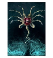 Xenobite Iı Yüzünü Asan Tablo Ahşap Poster Dekoratif