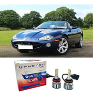 Jaguar XK8 Led Xenon Kısa Far Ampulü HB3 Duo Yeni Seri Beyaz