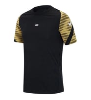 Nike Dri-Fit Strke21 Top Ss Erkek Siyah Futbol Tişört