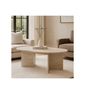 Traverten Orta Sehpa 42x80x140 cm