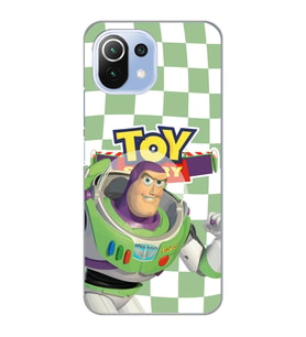 Xiaomi Mi 11 Lite Uyumlu Toy Story Buzz Desenli Şeffaf Telefon Kılıfı