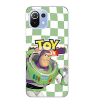 Xiaomi Mi 11 Lite Uyumlu Toy Story Buzz Desenli Şeffaf Telefon Kılıfı