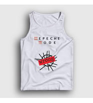 Presmono Unisex Beyaz Wrong Depeche Mode Atlet 141500tt (Beyaz)